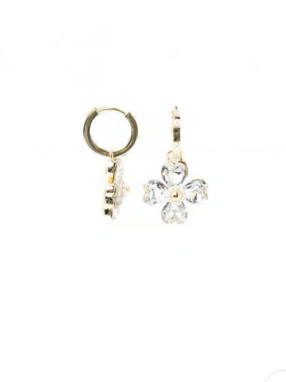 Bar by Alexa Rae Blossom Flower Earrings - Gold
